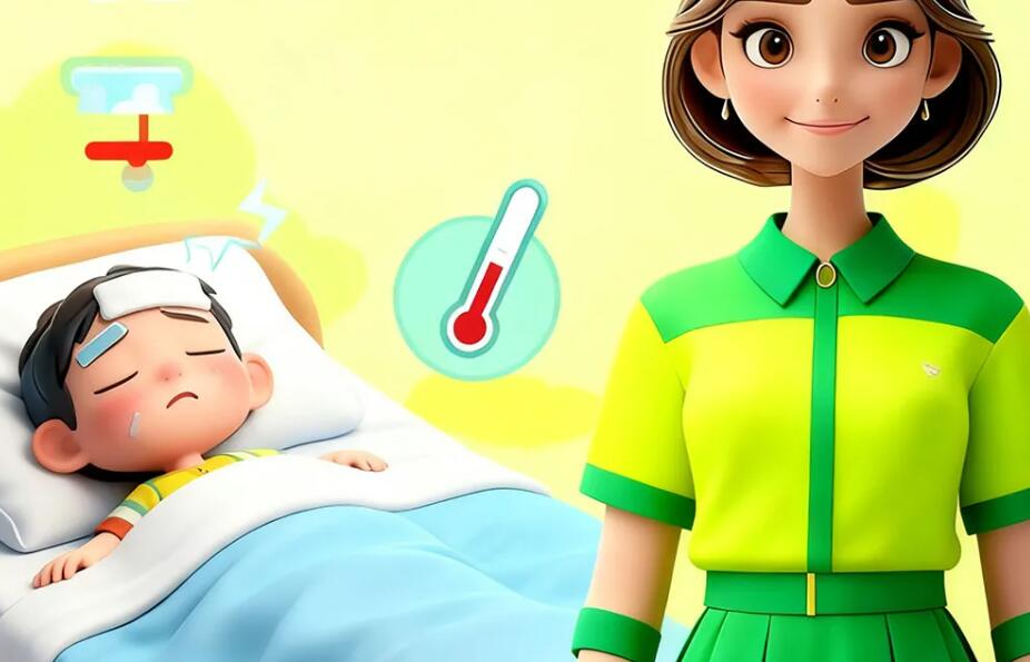 宝宝发烧不慌张！宝妈包里常备的“物理降温贴”